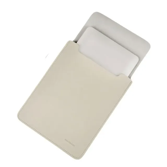 Lecoinpochette Mac Air housse ordinateur beige