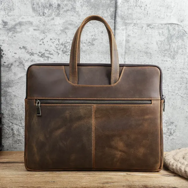 Lecoinpochette Skiny sacoche ordinateur cuir 15 pouces