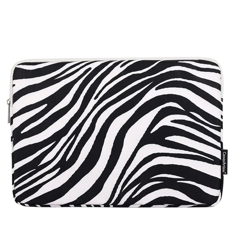 Lecoinpochette Zebra housse ordinateur animale