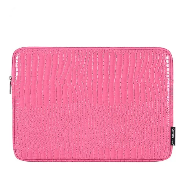 Lecoinpochette Girly pochette ordinateur cuir rose
