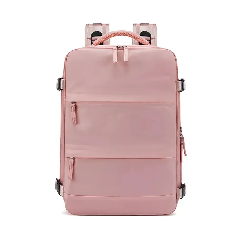 Lecoinpochette Bonbon sac à dos ordinateur rose 17 pouces ergonomique