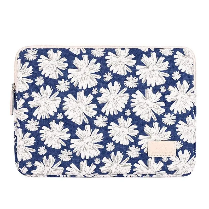 Lecoinpochette Marguerite housse PC fleurs