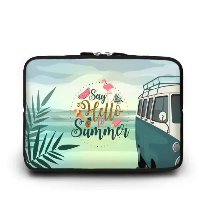 Lecoinpochette Summer Vibes étui ordinateur coloré