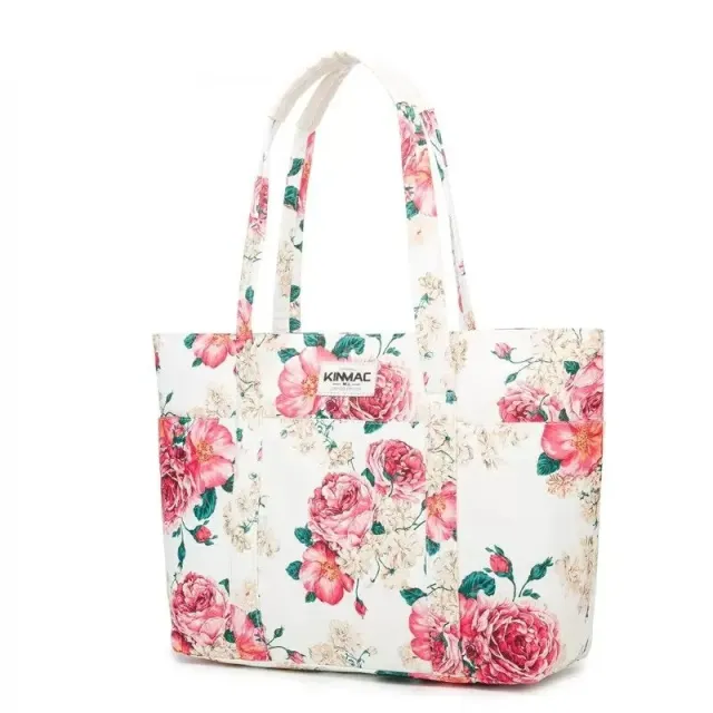 Lecoinpochette sac ordinateur femme fleuri 15,6 pouces