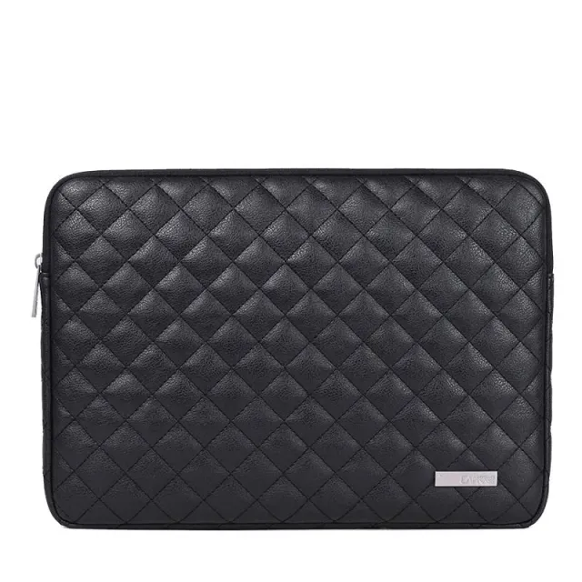 Lecoinpochette Matelassée housse ordinateur 17 pouces simili cuir
