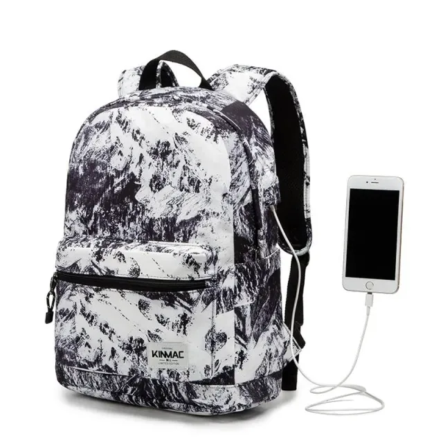 Lecoinpochette Alpes sac à dos ordinateur 15,6 pouces étudiant