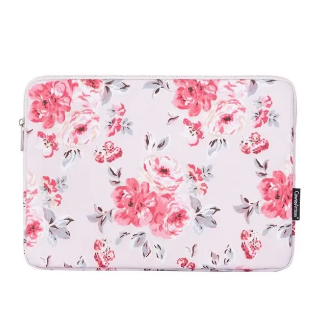 Lecoinpochette Pivoines pochette PC à fleurs