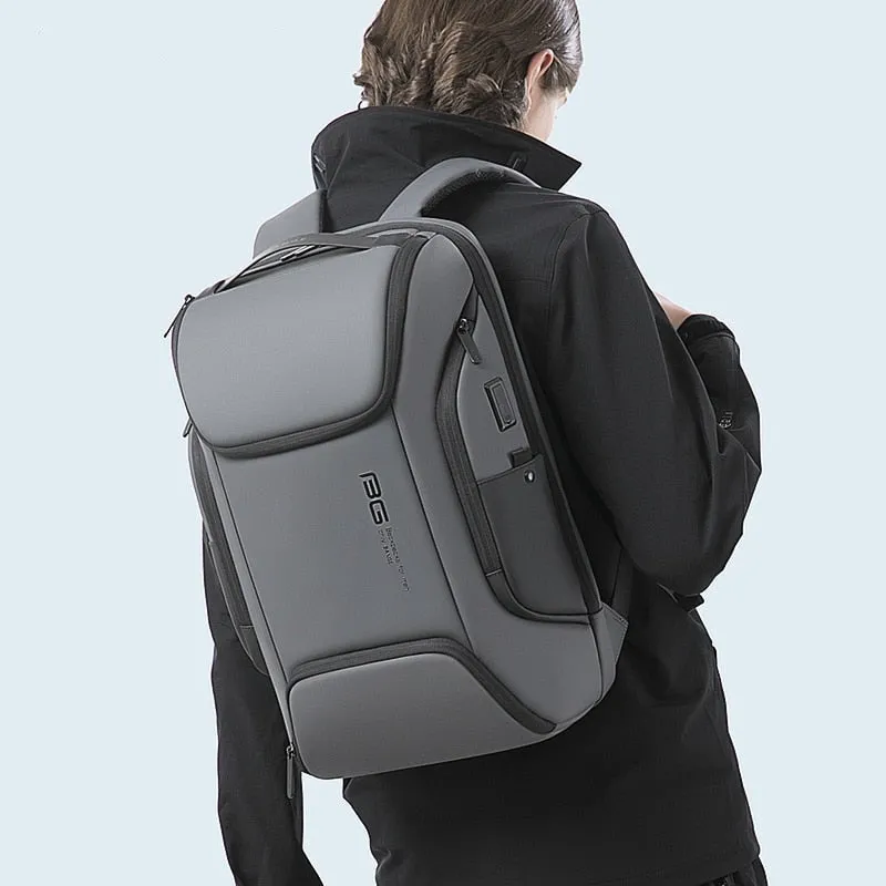 Lecoinpochette Edgar sac à dos ordinateur 15,6 pouces gris