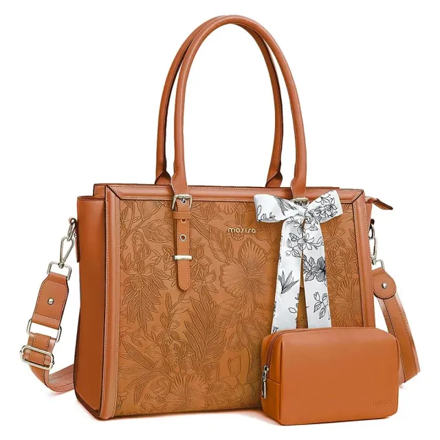 Lecoinpochette Urbain sac ordinateur femme marron