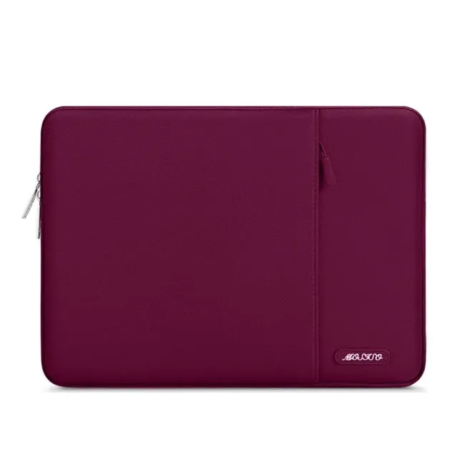 Lecoinpochette Prune housse ordinateur unie