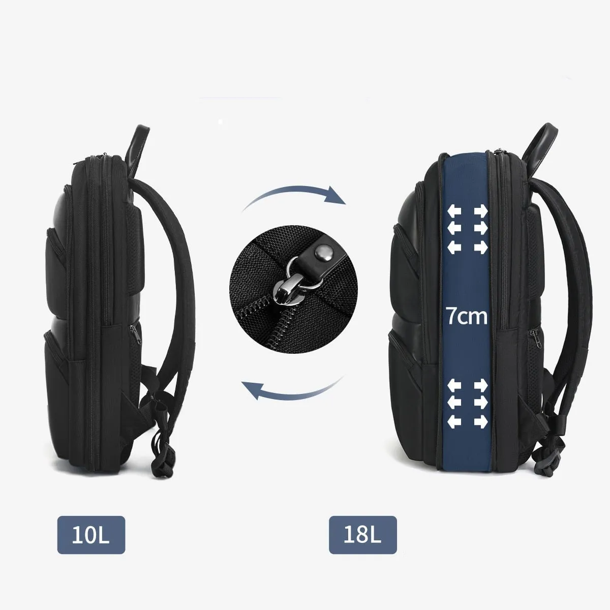 Lecoinpochette Phoenix sac à dos PC 15.6 pouces extensible