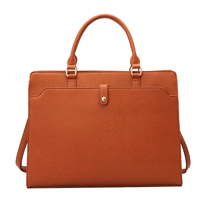 Lecoinpochette Oklahoma sac PC femme 15-16 pouces orangé