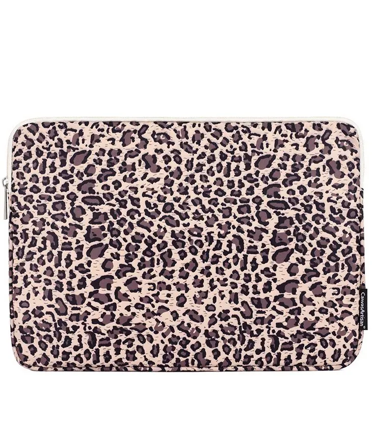 Lecoinpochette Léo housse ordinateur léopard