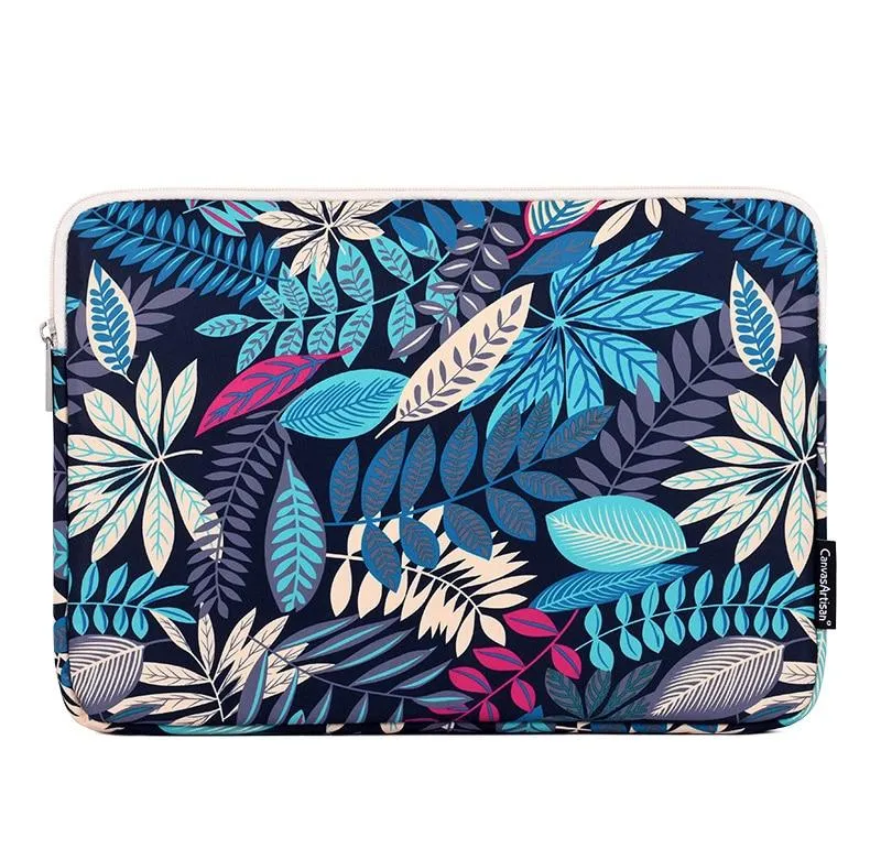 Lecoinpochette Amazone pochette ordinateur feuillage