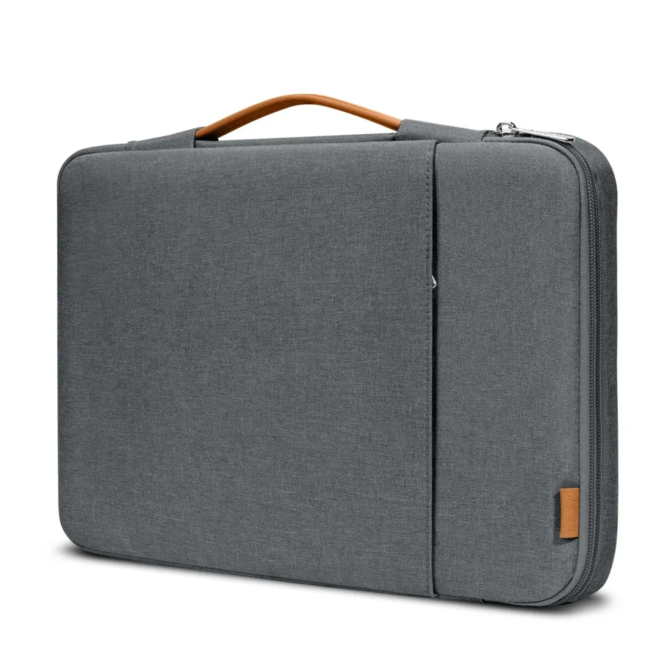 Lecoinpochette Sorelo porte ordinateur homme polyester noir