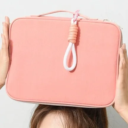 Lecoinpochette pochette MacBook Air rose