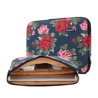 Lecoinpochette Calice housse ordinateur 11 pouces fleurie