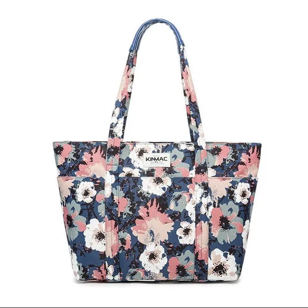 Lecoinpochette sac ordinateur fleuri 15,6 pouces polyester