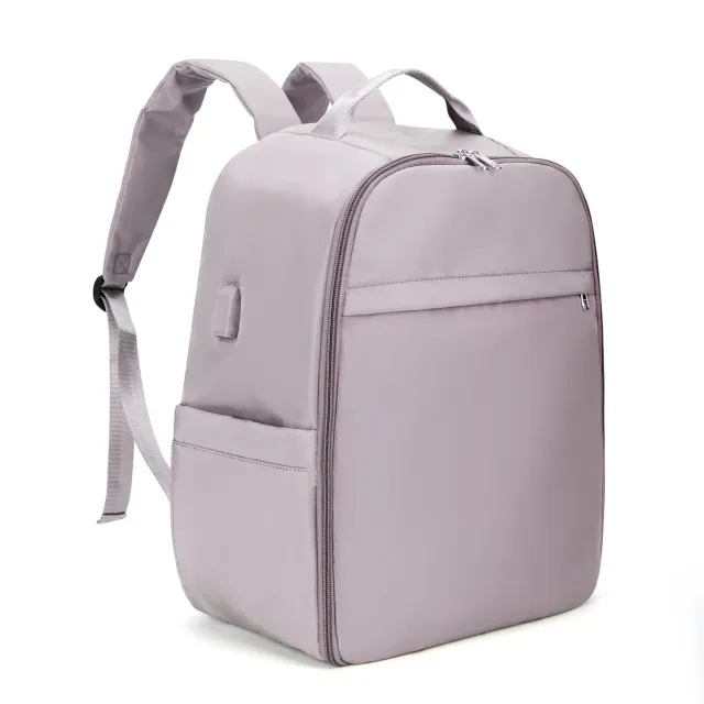 Lecoinpochette Wisteria sac à dos ordinateur femme lila