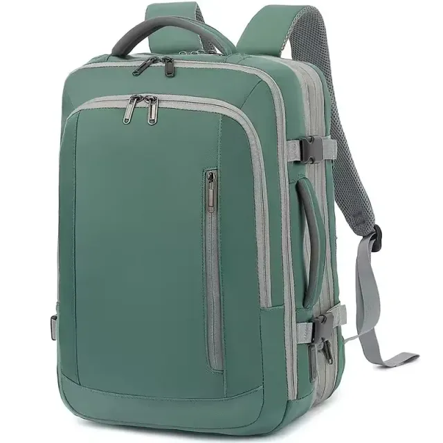 Lecoinpochette Kygo sac à dos PC vert 17,3 pouces imperméable