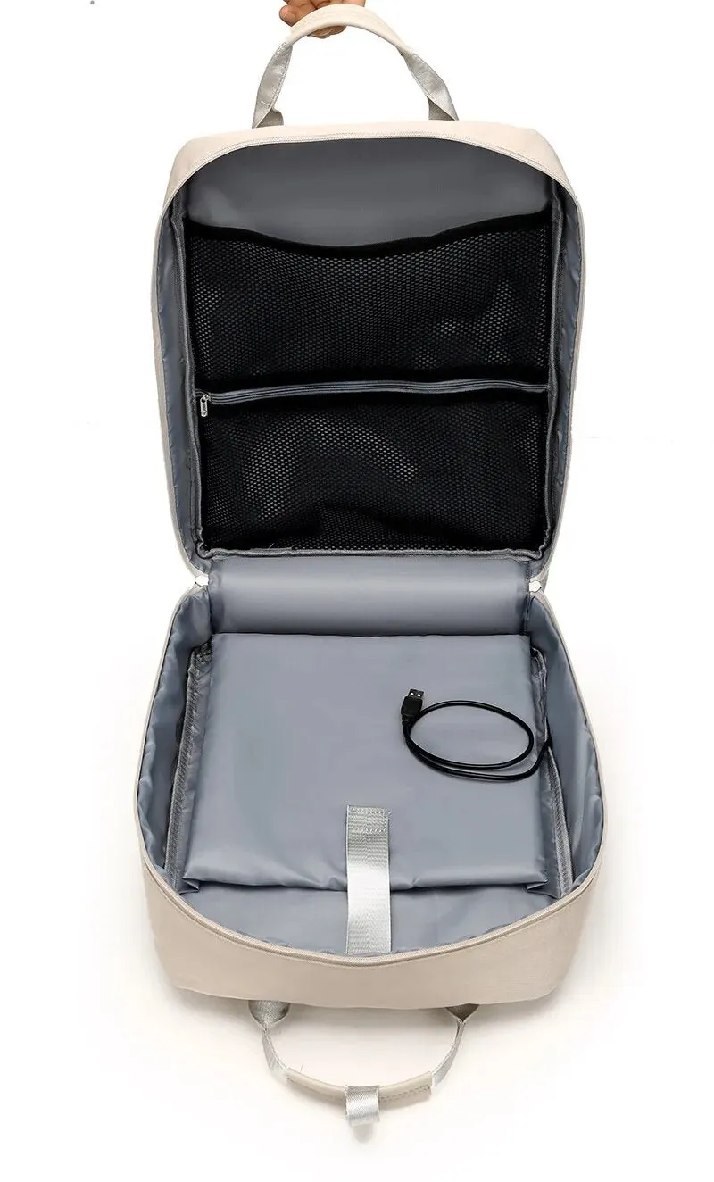 Lecoinpochette Cambera sac à dos PC femme 17,3 pouces noir