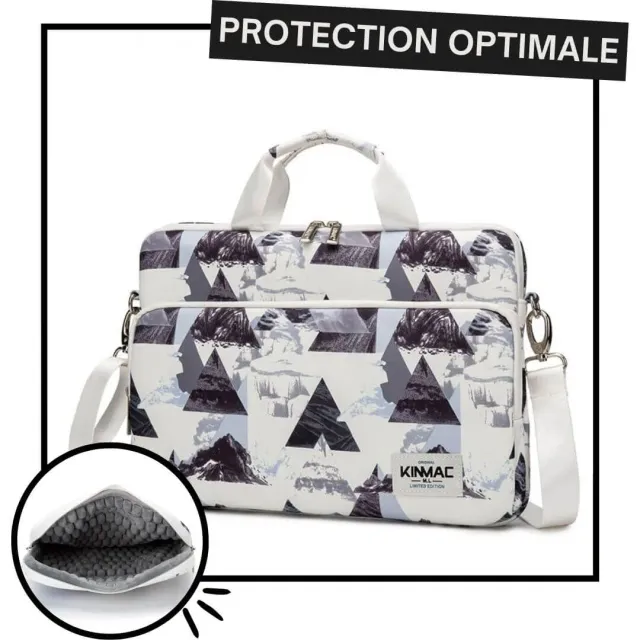 Lecoinpochette Mont Agur sacoche ordinateur nylon rigide