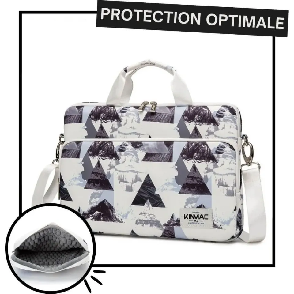 Lecoinpochette Mont Agur sacoche ordinateur nylon rigide
