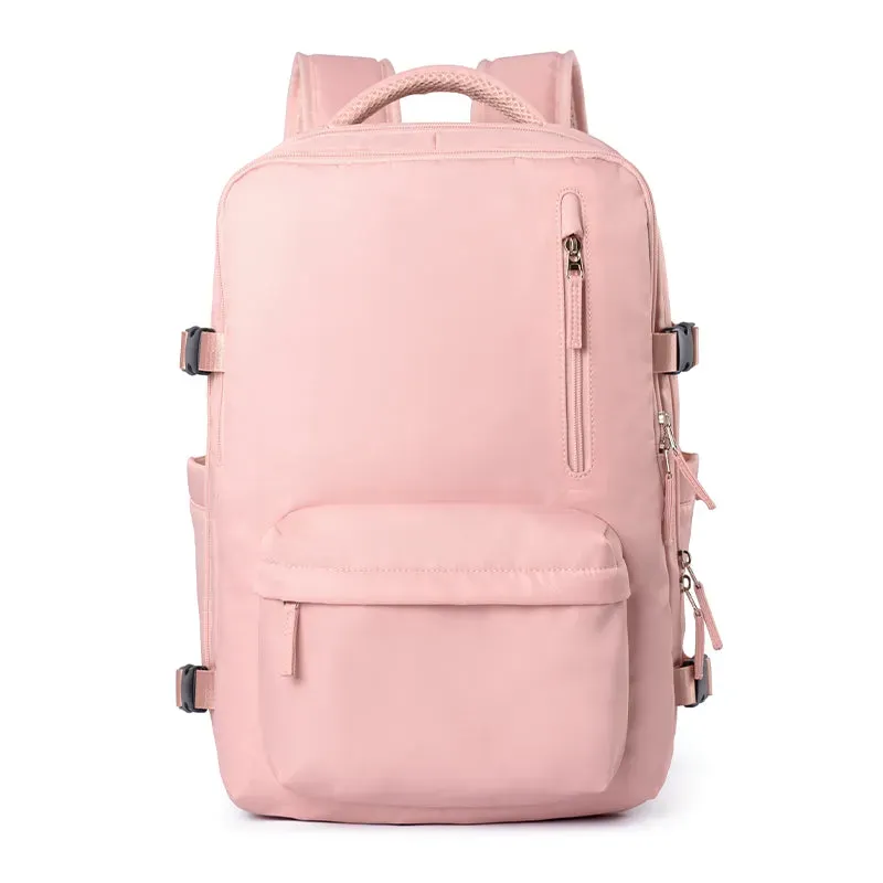 Lecoinpochette Athès sac à dos ordinateur 17 pouces rose