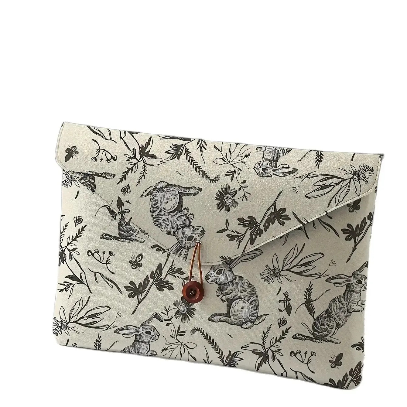 Lecoinpochette Lapinou étui ordinateur 13-14 pouces feutrine léger
