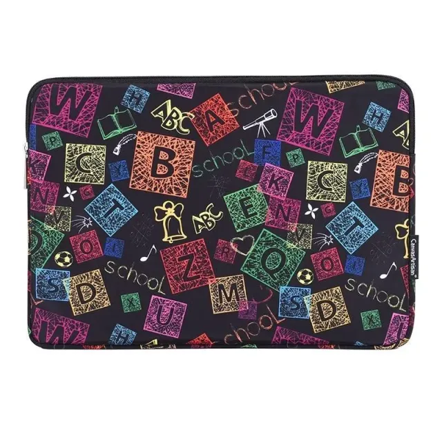 Lecoinpochette School housse ordinateur motifs écoliers