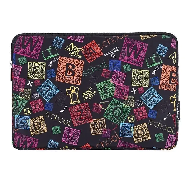 Lecoinpochette School housse ordinateur motifs écoliers