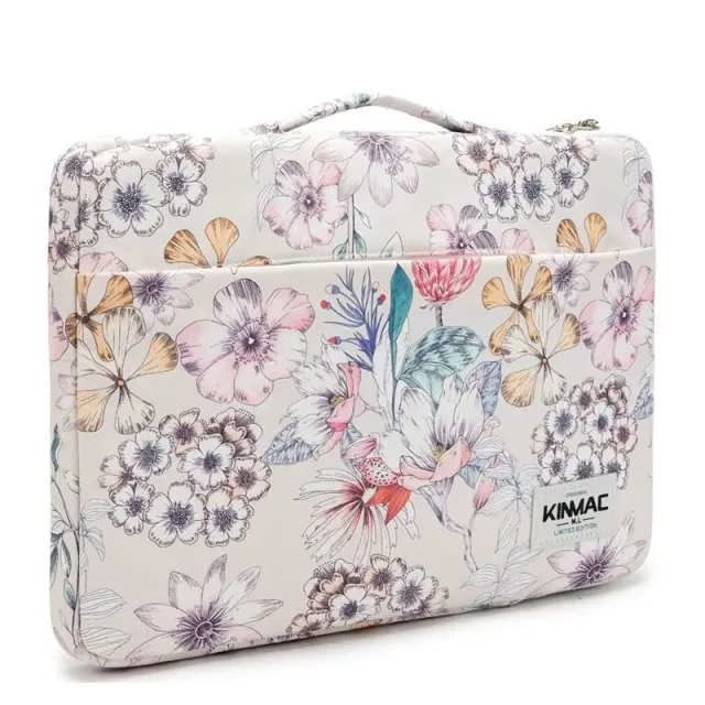 Lecoinpochette Aquila housse ordinateur fleurie