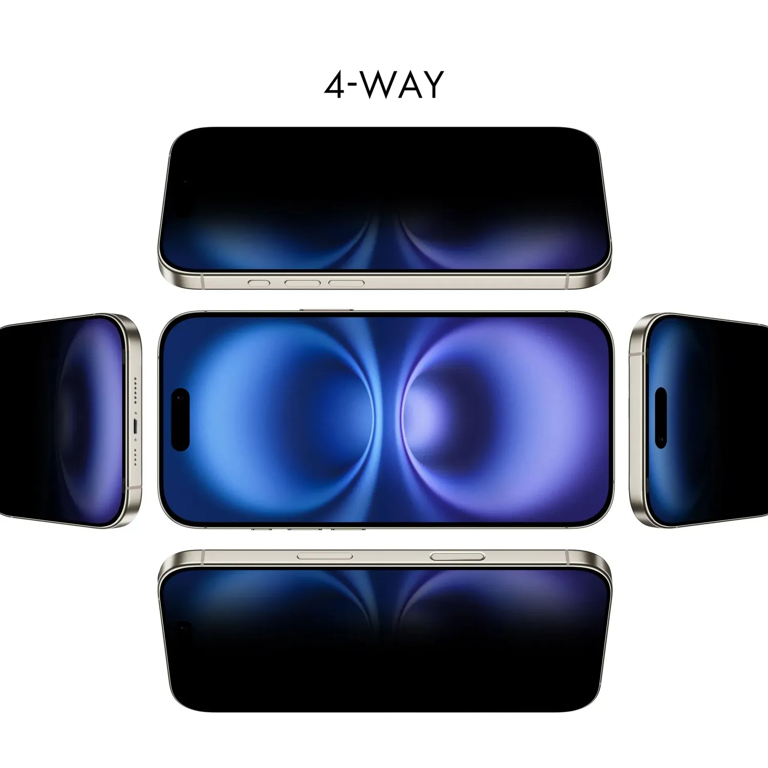 BASE XX Privacy Filter 4-way Apple iPhone 17 filtre confidentialité