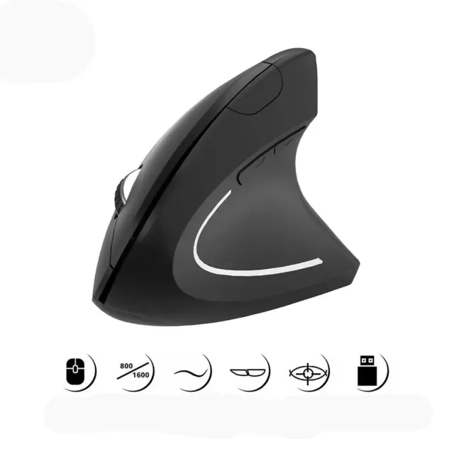 Lecoinpochette souris sans fil verticale ergonomique