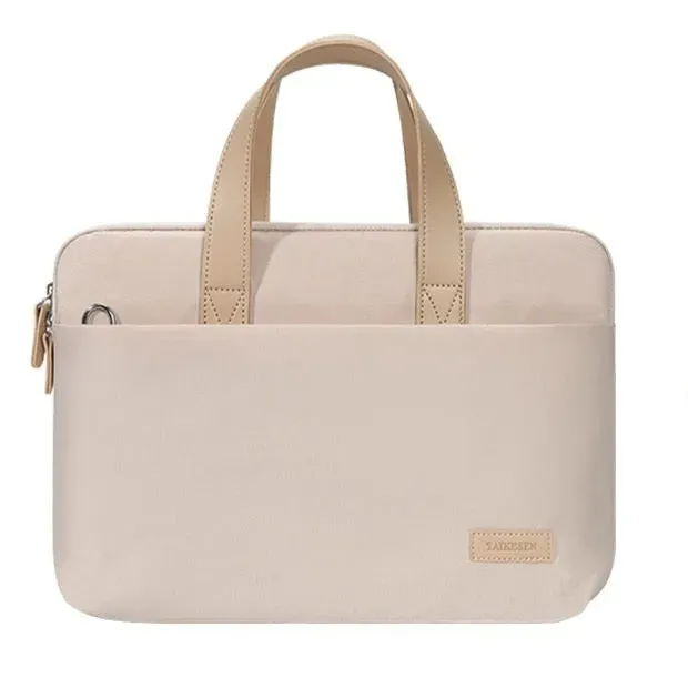 Lecoinpochette Lin Clair sac ordinateur femme canvas imperméable