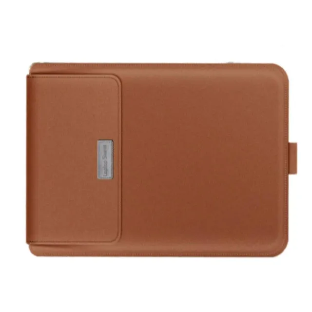 Lecoinpochette Choco pochette ordinateur cuir support écran