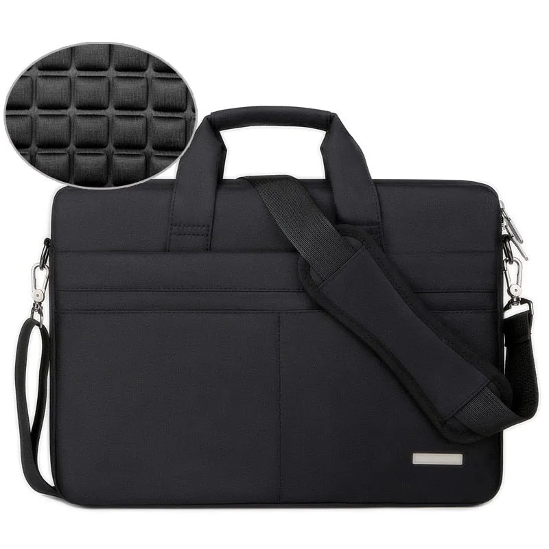 Lecoinpochette Bago sacoche ordinateur noire