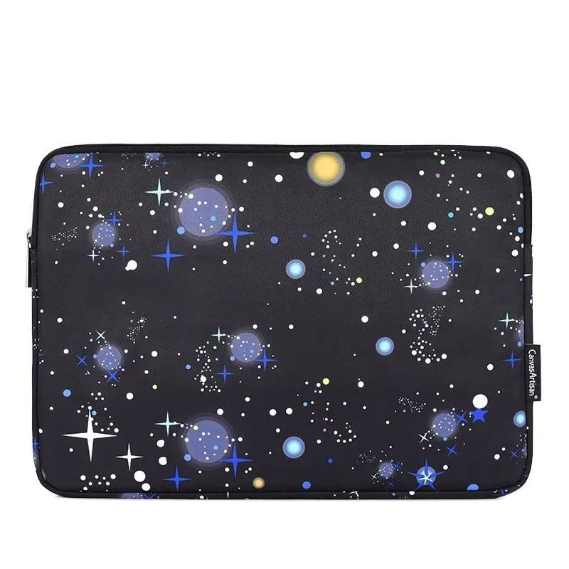 Lecoinpochette Stars housse PC motif fleuri légère